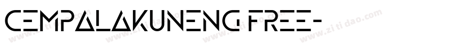Cempalakuneng Free字体转换